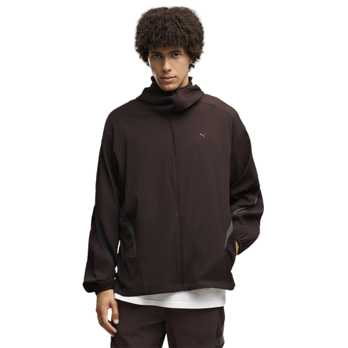 MENS - PUMA CLRT Track Jacket - Chocolate Fondue