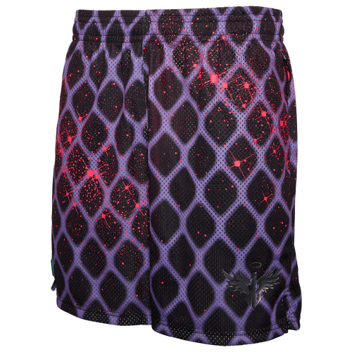 MENS - PUMA Melo Asteriks Aop Mesh Short 7In - Puma Black