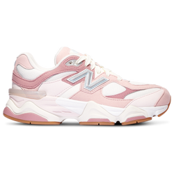Girls' Grade School - New Balance 9060  - Pink/Gum