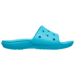 Girls' Grade School - Crocs Classic Slides - Aqua/Aqua