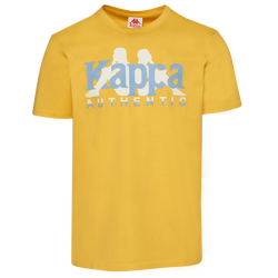 Men's - Kappa Authentic Vanguard T-Shirt - Yellow/Blue