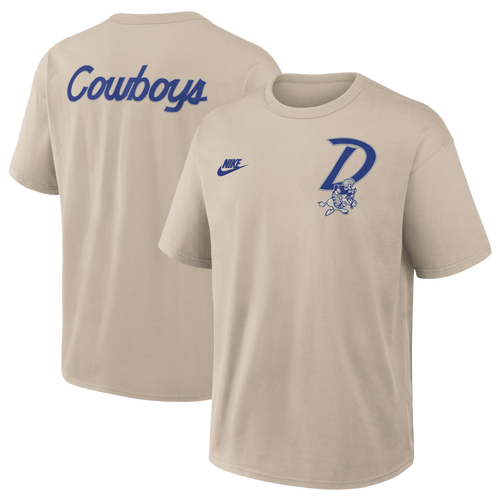 Nike Mens Cowboys Rewind Short Sleeve T-Shirt - - Desert Sand Size XL