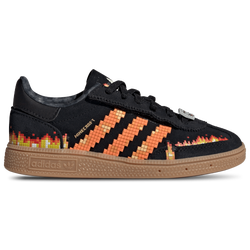 Boys' Preschool - adidas Handball Spezial El Minecraft - Black/Orange