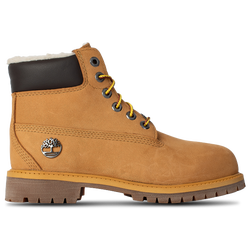 Boys' Preschool - Timberland 6" Premium Sherpa  - Gum/Wheat