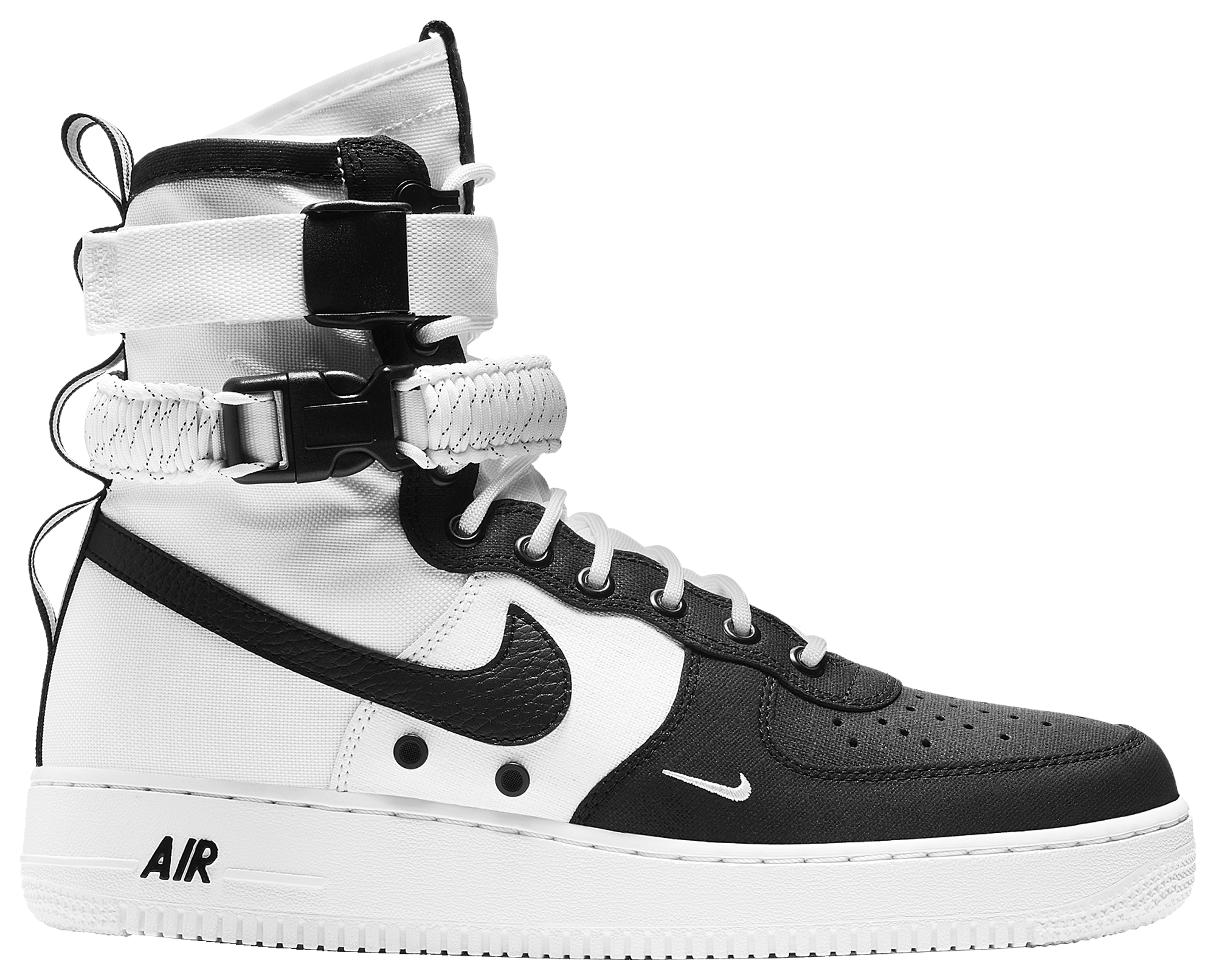 nike sf air force 1 high black and white