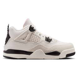 Boys' Preschool - Jordan Retro 4  - White/Black/Red