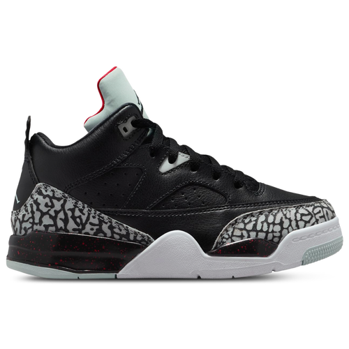 Boys Preschool Jordan Son of Mars Low - Boys' Preschool Shoes Black/Grey/Red Size 02.5
