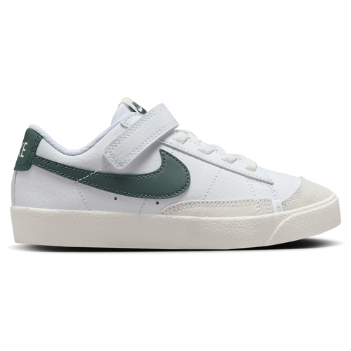 Nike Boys Blazer Low 77 Boys Preschool Shoes White Green Size 02.0