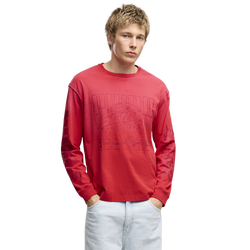 Men's - PUMA x Street Fighter RYU V Ken Long Sleeve T-Shirt - Red/Red