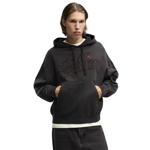  - PUMA x Street Fighter Splatter Hoodie - Black
