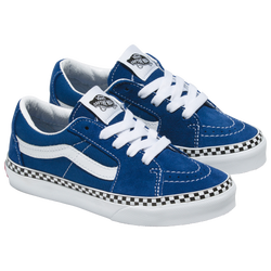 Boys' Preschool - Vans SK8-Low - White/Black/Blue