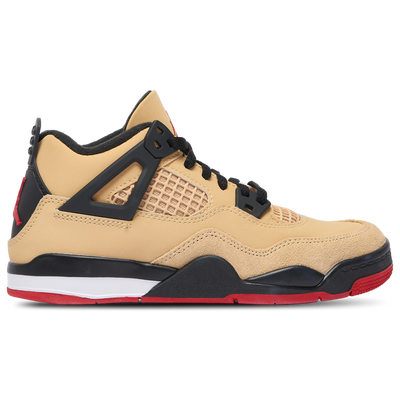 Jordan Pre School Retro 4 - SESAME/FIRE RED/Noir