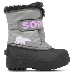 Girls' Preschool - Sorel Snow Commander - Grey/Black