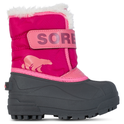 Girls' Preschool - Sorel Snow Commander  - Pink/Black