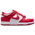 Nike Dunk Low - Garçons, maternelle Blanc/Rouge universitaire