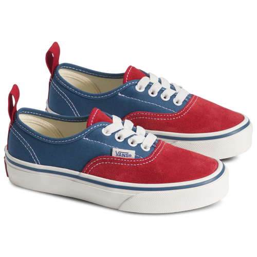 Boys Preschool Vans Authentic - Boys' Preschool Shoes Blue/Red Size 13.0