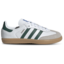 Boys' Preschool - adidas Originals Samba  - Gum/Collegiate Green/White