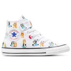 Garçons, maternelle - Converse Espadrille à tige montante Chuck Taylor All Star 1V - Blanc/Multi/Noir
