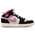 Jordan AJ 1 Mid  - Boys' Preschool Black/Gold/Pink