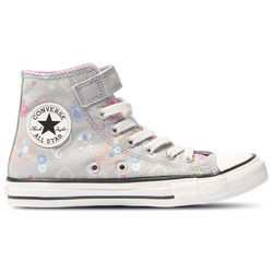 Girls' Preschool - Converse Chuck Taylor All Star 1V  - Grey/Xoxo Pink/White