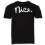 Live Life Nice Nice T-Shirt - Men's Black/White