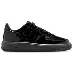 Girls' Preschool - Nike Air Force 1 Low - Black/Black