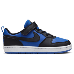 Boys' Preschool - Nike Court Borough Low Recraft - Black/White/Game Royal