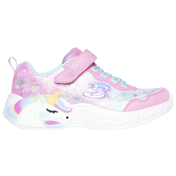 Girls' Preschool - Skechers Unicorn Dream Lights - Multi/Pink