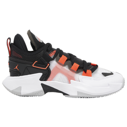 Boys' Grade School - Jordan Why Not Zero.5 - White/Bright Crimson/Black