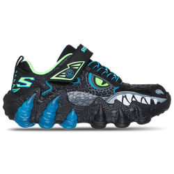 Boys' Preschool - Skechers Skech-O-Saurus Light  - Black/Blue