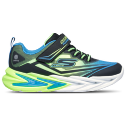 Boys' Preschool - Skechers Flex-Glow Ultra  - Blue/Black/Green