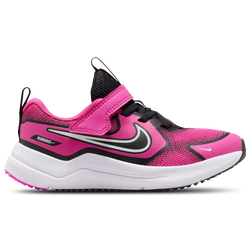 Girls' Preschool - Nike Cosmic Runner  - White/Laser Fuchsia/Black