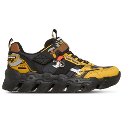 Boys' Preschool - Skechers Lightweight Gore & Strap Sneaker - Yellow/Black