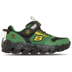 Boys' Preschool - Skechers John Deere Lighted Sneaker - Green/Black