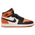 Jordan Retro 1 OG à tige haute - Garçons, maternelle Noir/Voile/Étoile de mer