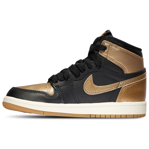 Gold air jordans 1 online