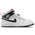 Jordan AJ 1 Mid  - Boys' Preschool Summit White/Black/Infrared