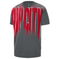 Nike NBA Game Theater Short Sleeve T-Shirt - Nike Grey
