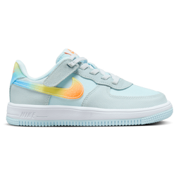 Boys' Preschool - Nike Air Force 1 Low EasyOn LV8 3 - Yellow/Blue/Orange