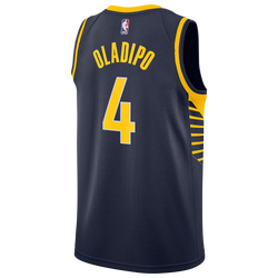 Men's - Nike Pacers Swingman Jersey - Navy/Yellow