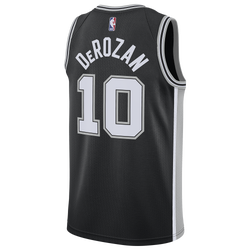 Men's - Nike Spurs Swingman Jersey - Black