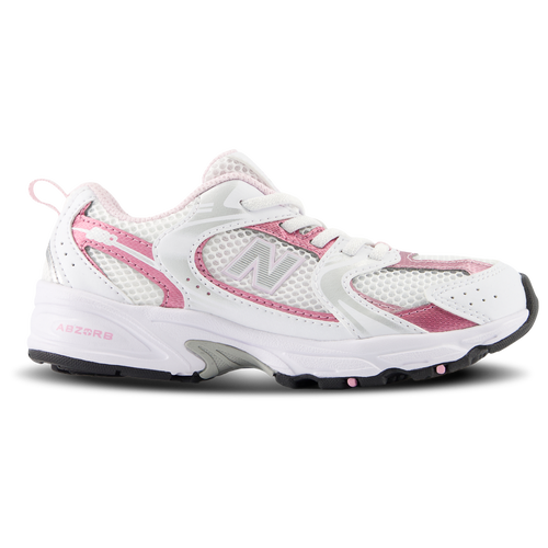 New Balance Girls 530 - Girl's Preschool Running Shoes Size 03.0 - White/Pink