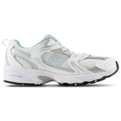 Girls' Preschool - New Balance 530 - Silver/White/Blue