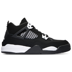 Boys' Preschool - Jordan Retro 4 Remastered  - Black/White