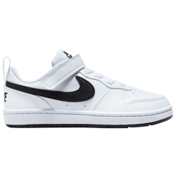 Boys' Preschool - Nike Court Borough Low Recraft - White/Black