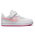 Nike Court Borough Low Recraft  - Girls' Preschool Orange/White/Pink