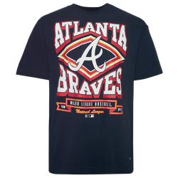 Men's - 47 Brand MLB Atlanta Braves Foundation T-Shirt - Navy