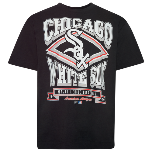 47 Brand Mens Chicago White Sox White Sox Foundational T-Shirt - - Black
