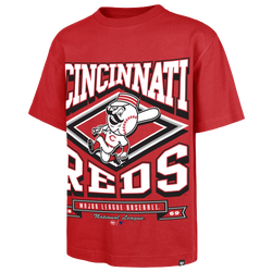 Men's - 47 Brand MLB Heater Foundation Short Sleeve T-Shirt - Red
