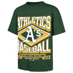 Men's - 47 Brand MLB Heater Foundation Short Sleeve T-Shirt - Green